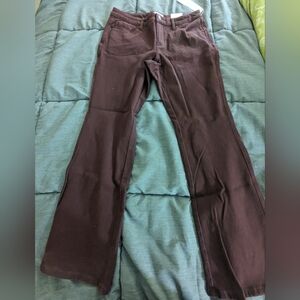 NWT Coldwater Creek Bootcut Jeans Maroon P10